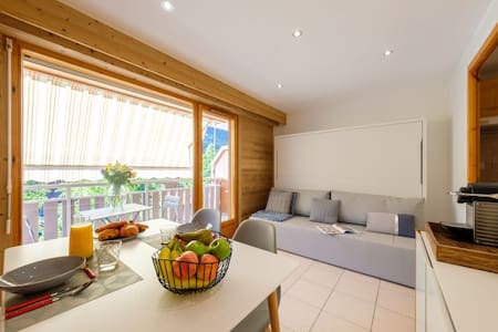 Le carnotzet-studio cosy en plein cœur des Aravis.