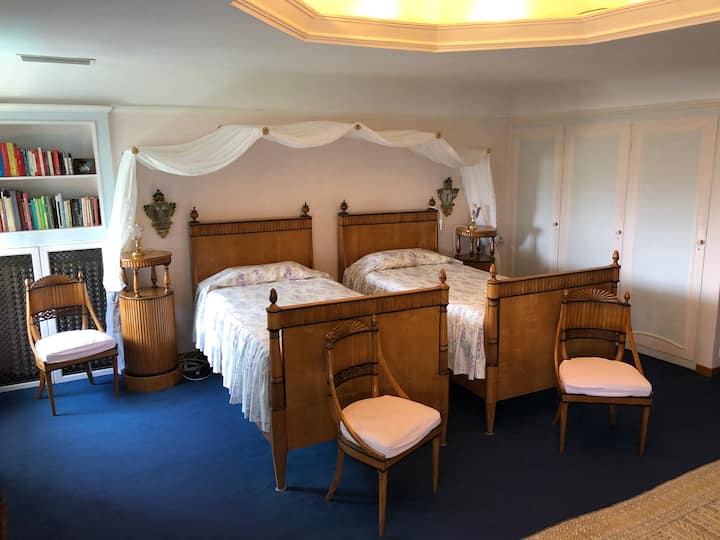 Bilik double Art Deco.