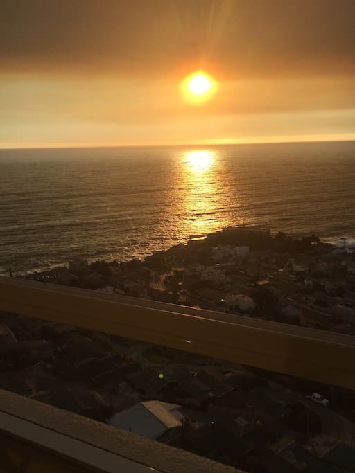 Atardecer en Con Con