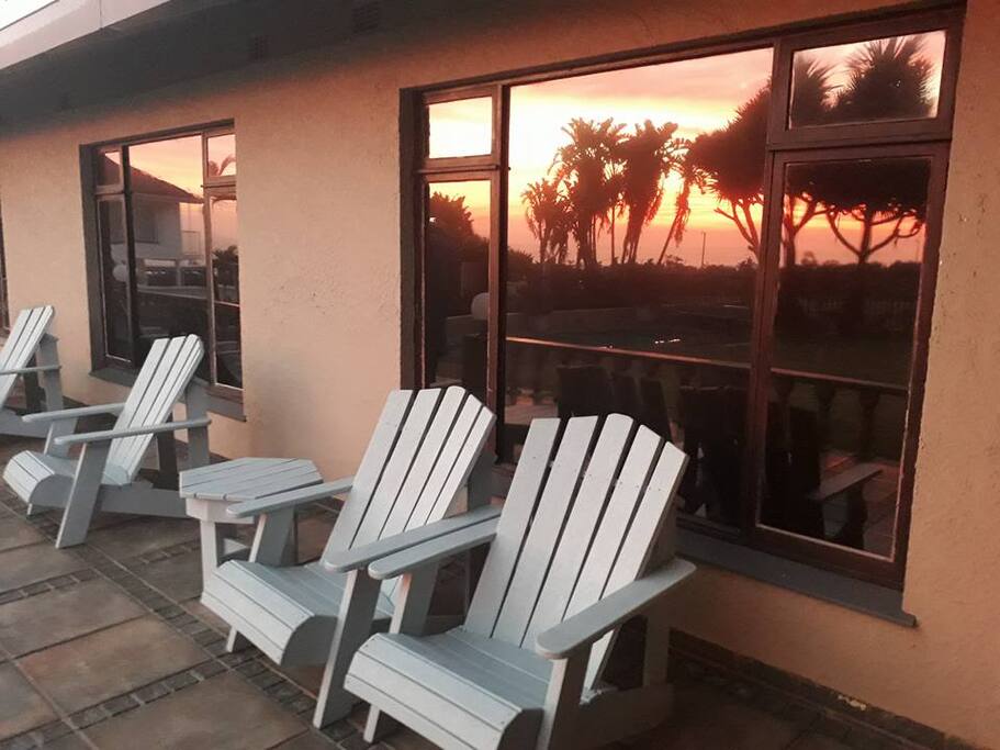 Sunrise from veranda