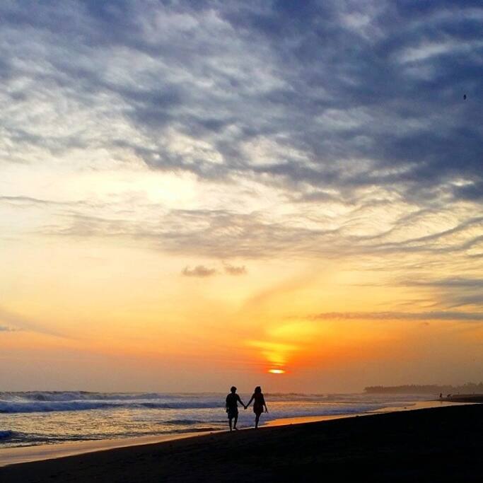 Sunset at Echo Beach