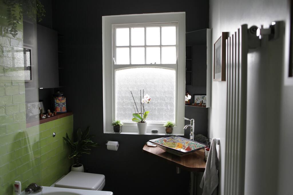 The bathroom