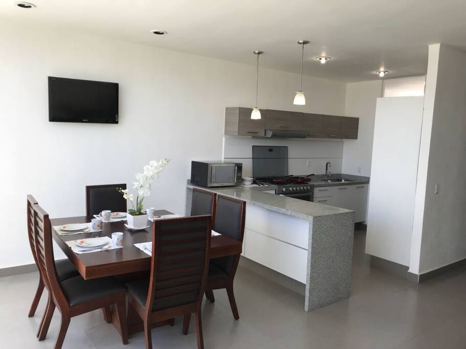 cocina y comedor