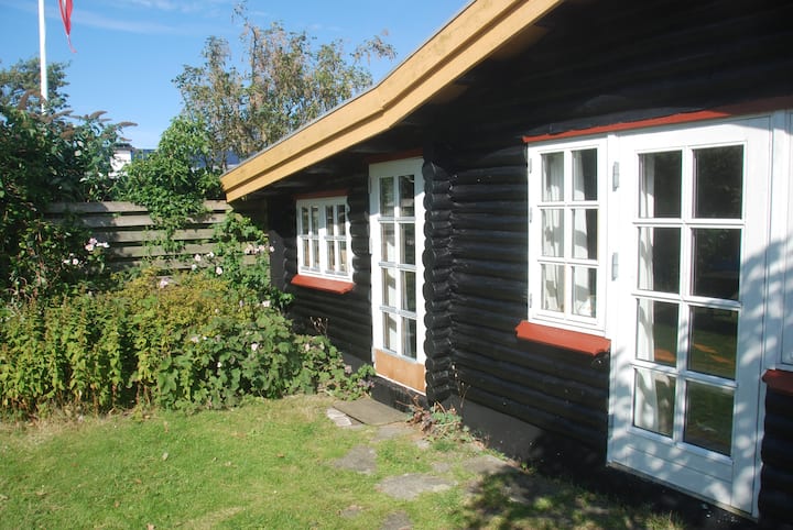Hyggeligt bjælkehus med havudsigt - Hytter til leje i Assens, Danmark