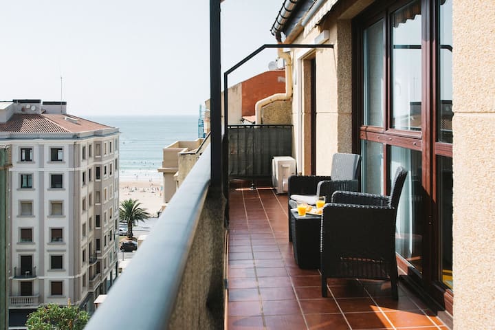 Atalaia | Ocean view terrace next to the beach