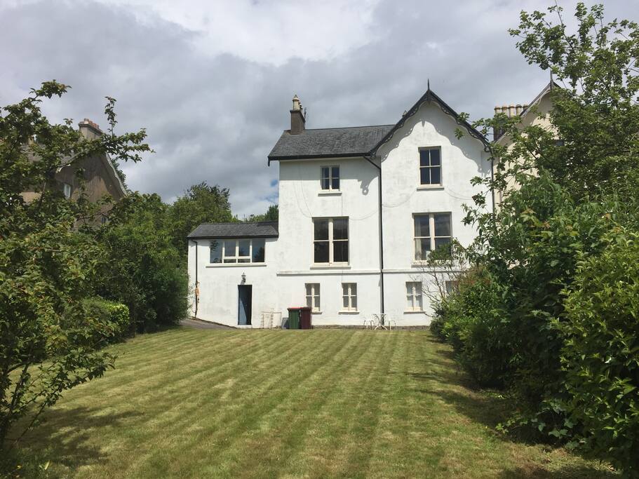 Large, sunny and private enclosed rear garden.