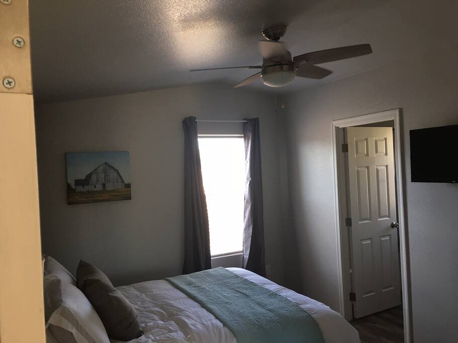 Main bedroom with private bath