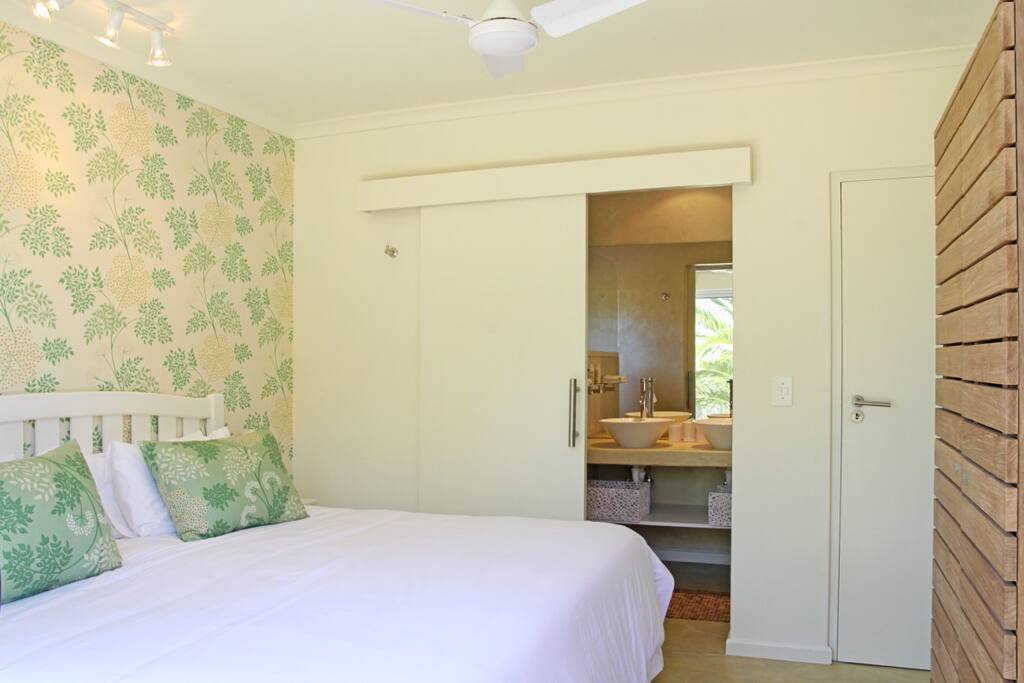 Bedroom with ensuite bathroom & walk in shower