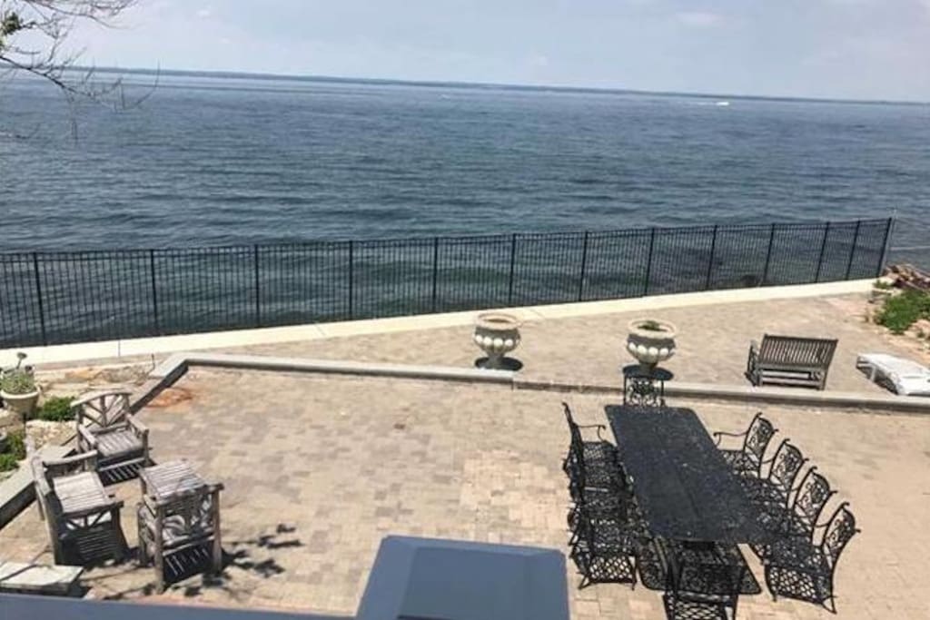 That's Connecticut across the Sound