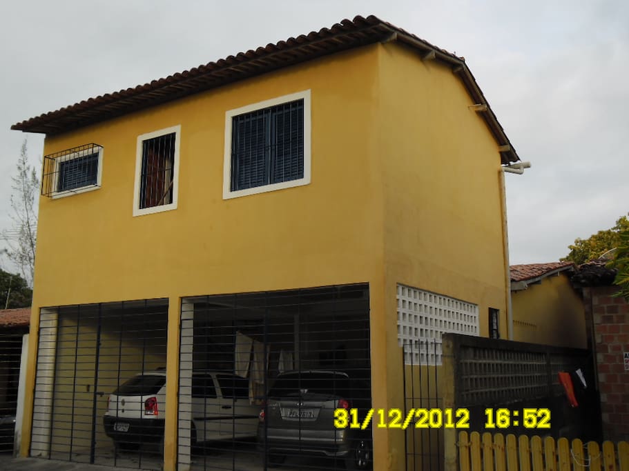 Parte posterior - Garagens