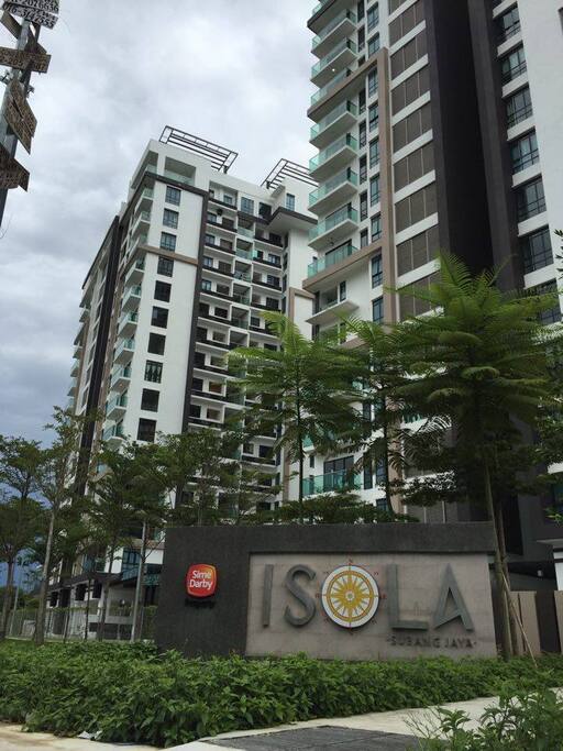 Front view of the condo