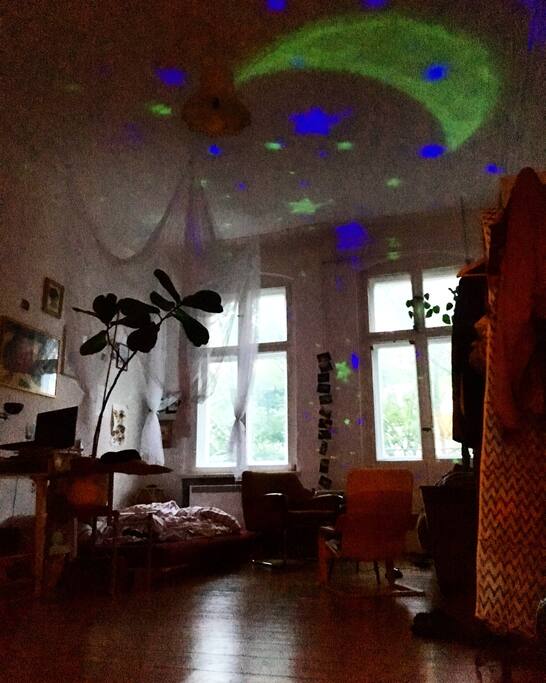Universe lamp (it spins!)