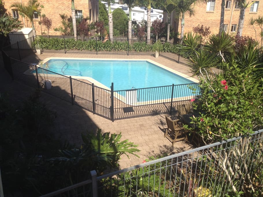 Pool to enjoy/two floating lounges provided