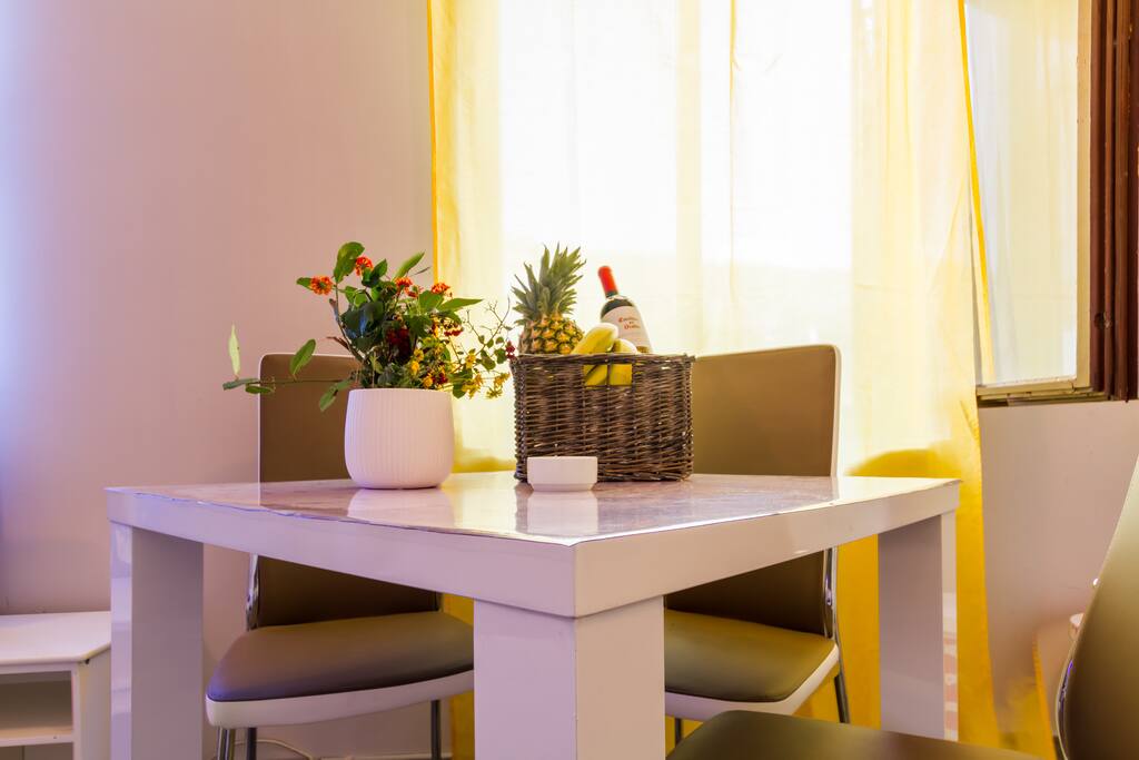 Enjoy your meals in natural light area.