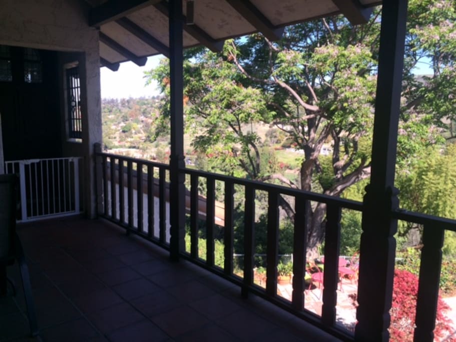 The view from your veranda.
