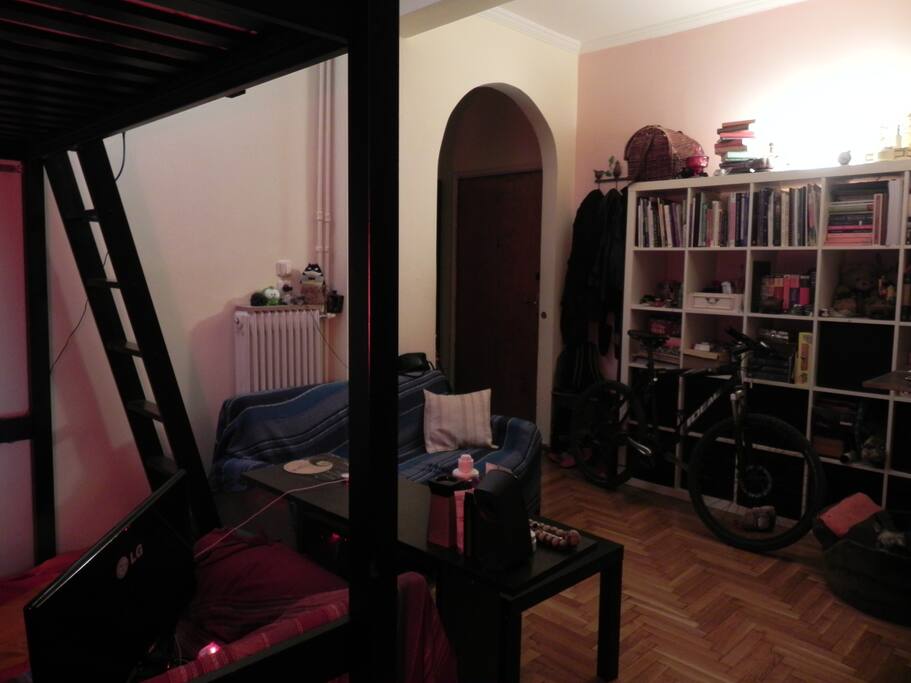 ;iving room/bedroom (photo taken from different angle)