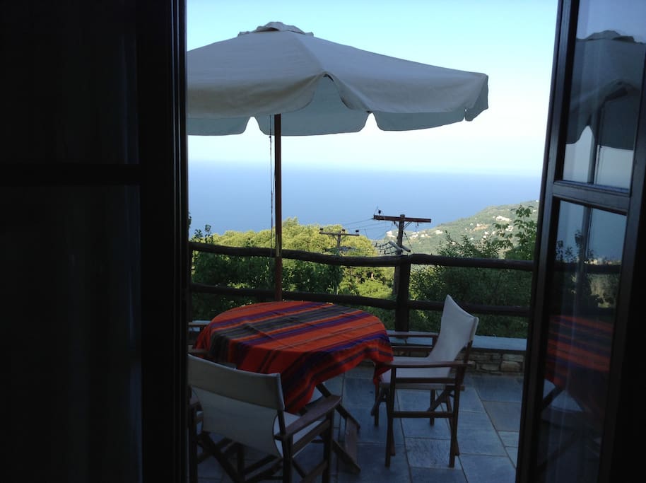 View from living room