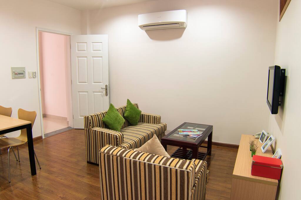 Type A (one bed room apartment)_Living room