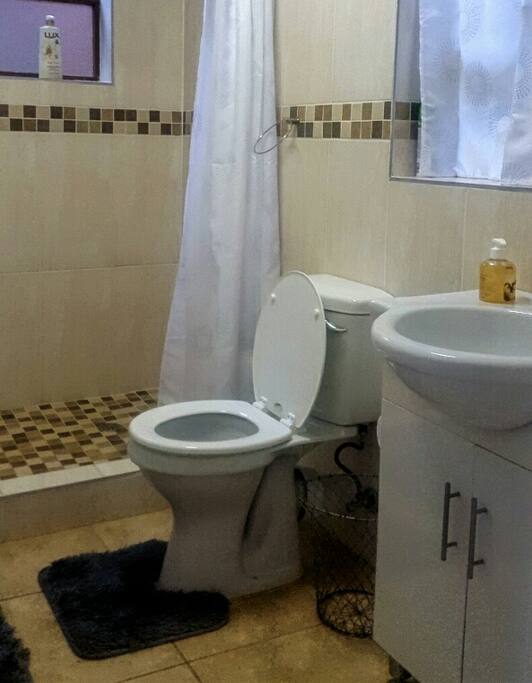 En suite bathroom