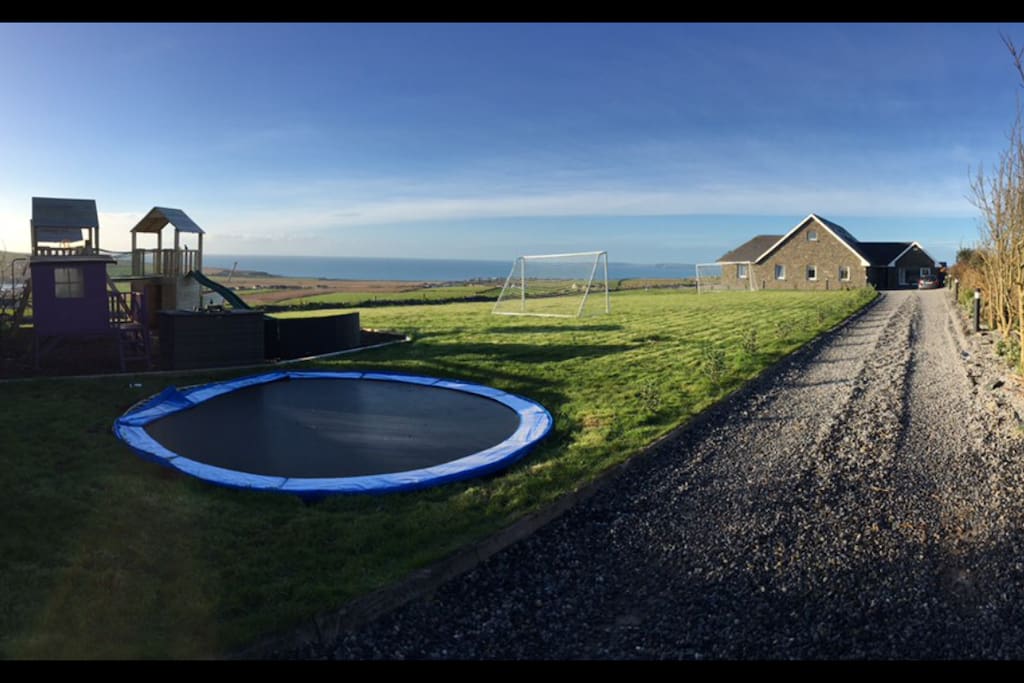View of the property as you enter the electric gates