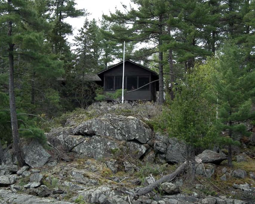 Main cottage from the water.