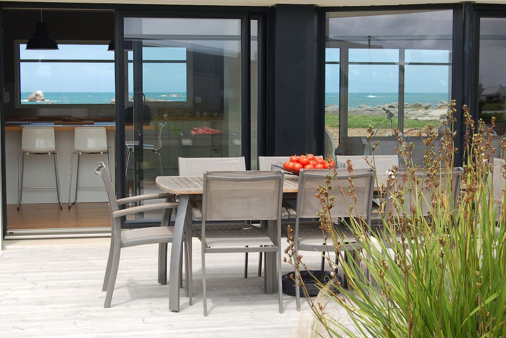 Terrasse côté sud