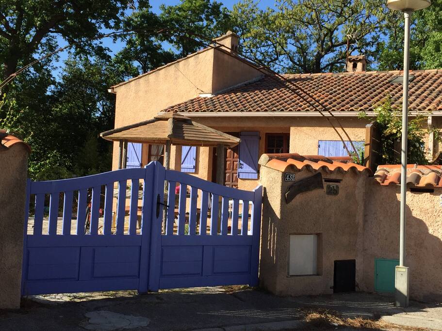 Entrée de la villa