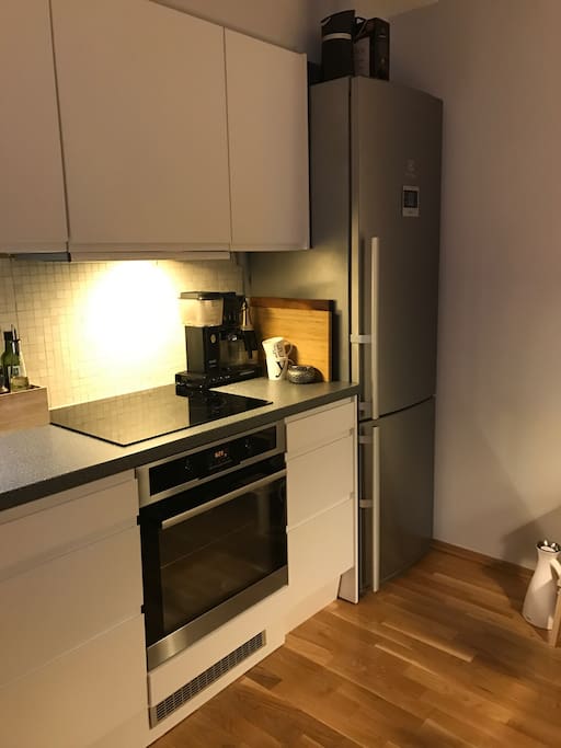 Kitchen. Cooktop and oven