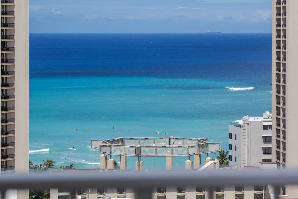 Watch Surfers from Open Lanai