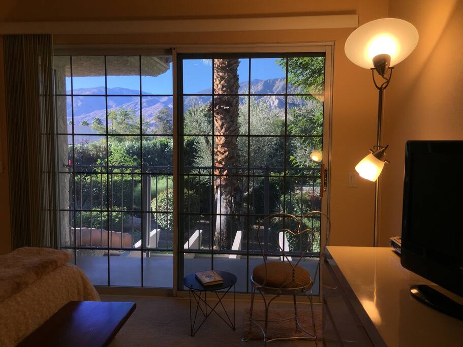 Master bedroom facing WEST.
