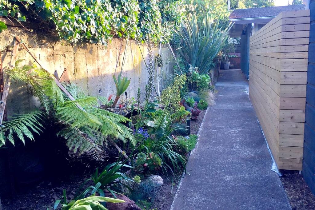 Walkway entrance