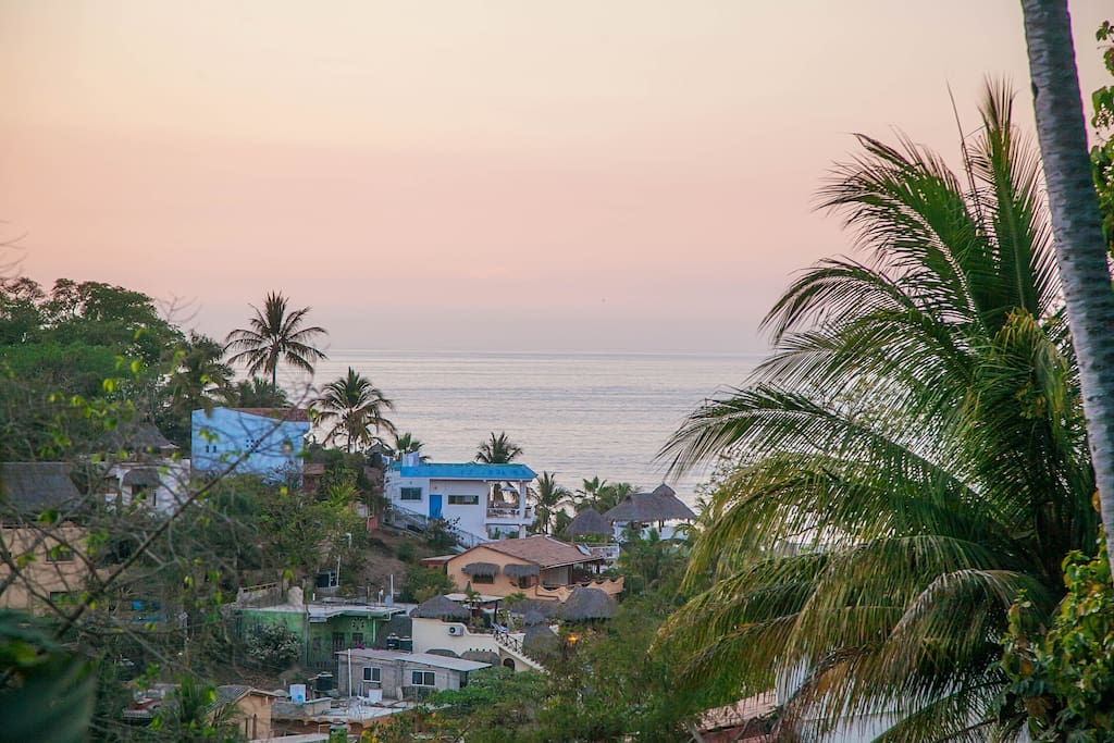 Ocean and sunset views from every floor!