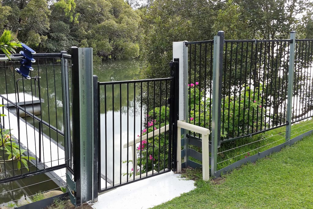 Private jetty. Bring your tinny or throw a fishing line.