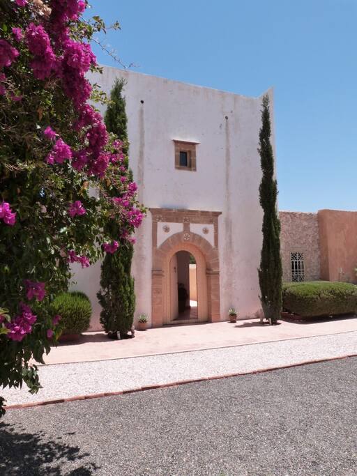 Entrance to the main house