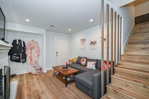 Popular Airbnb listing: Serene 2-Story Full Suite - Little Tokyo in Spring Branch West