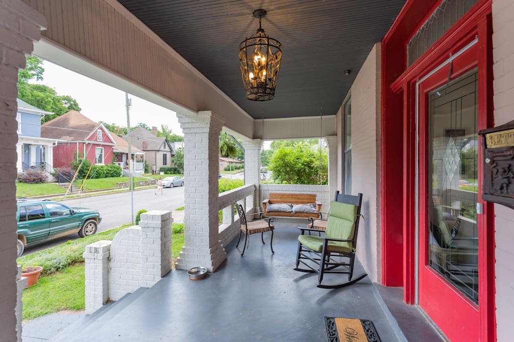 southern front porch