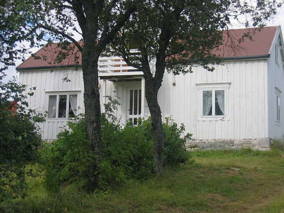 Outside of the house