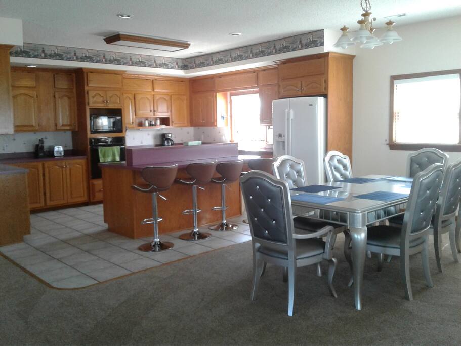 Kitchen and Dining room