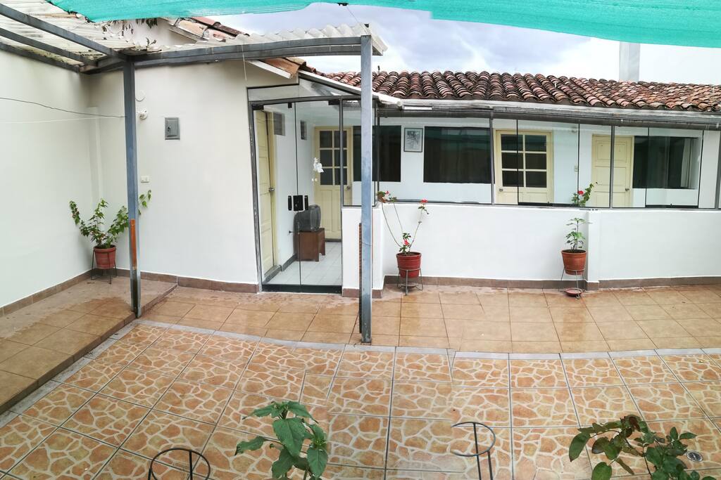 Fachada del departamento interior