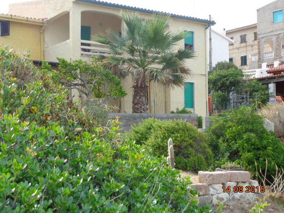 vista della casa