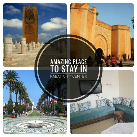 Rabat terrace apartment