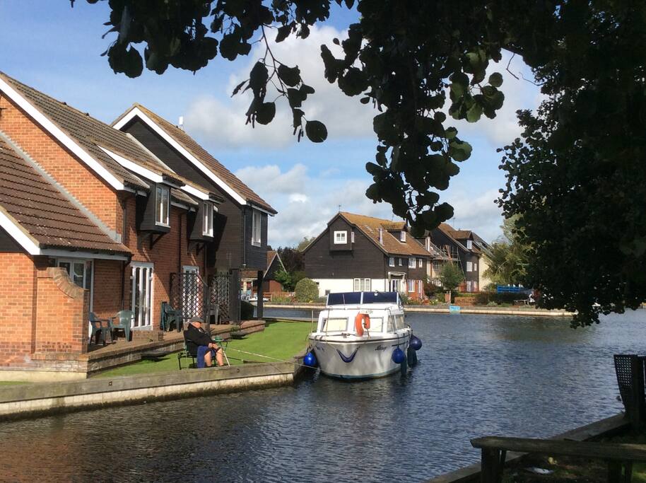 Bure Cottage From Across the Water
