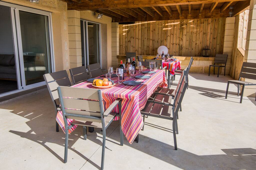 Terrasse rez-de-chaussée 100m2