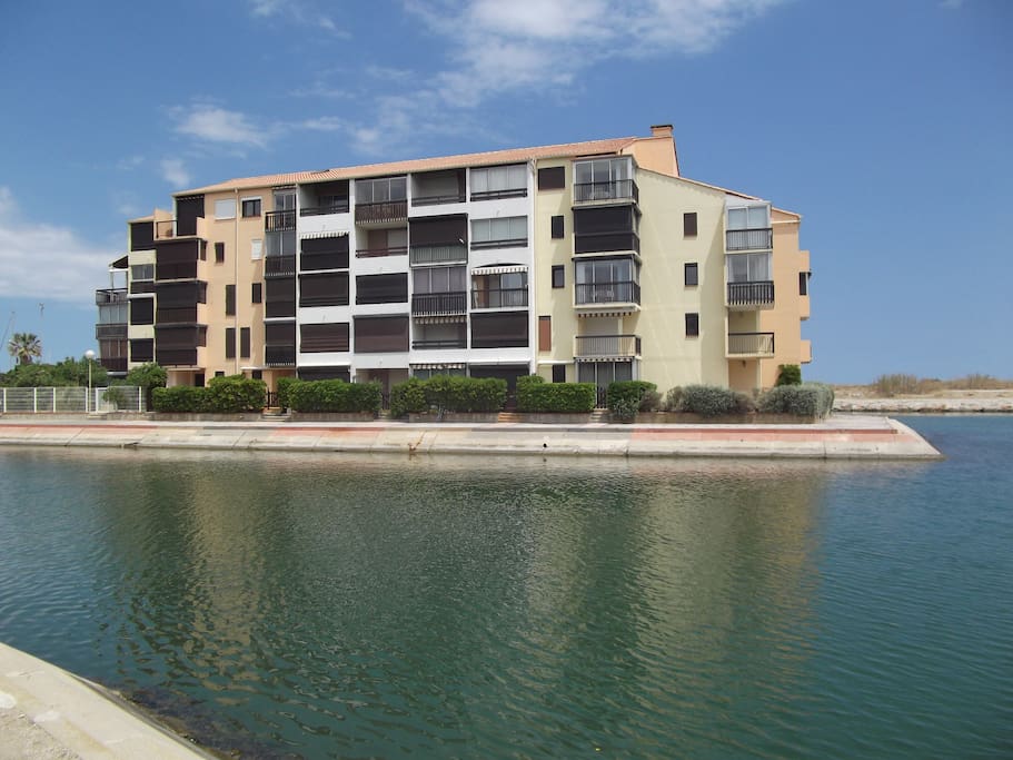 residence vue sur la lagune