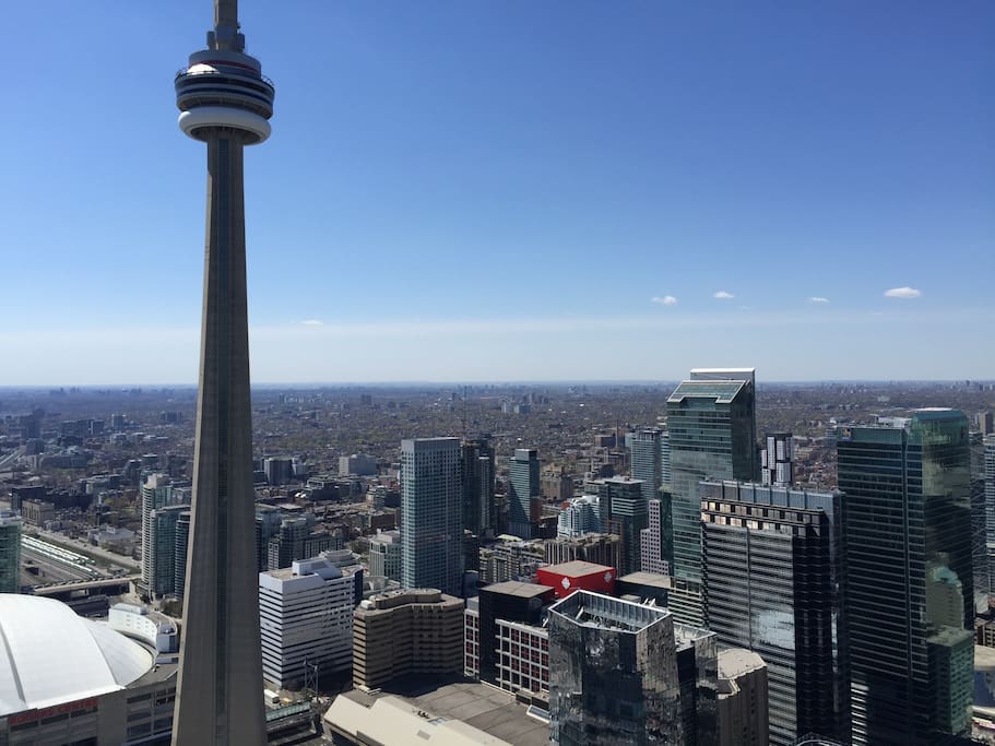 CN tower view from unit