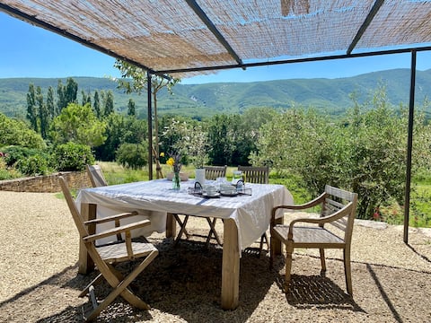 Bastide 1830, Provence, stunning view, Lavender