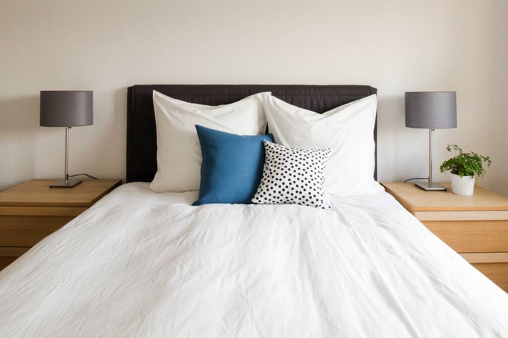 Zimmer 02 // mit gemütlichem Doppelbett