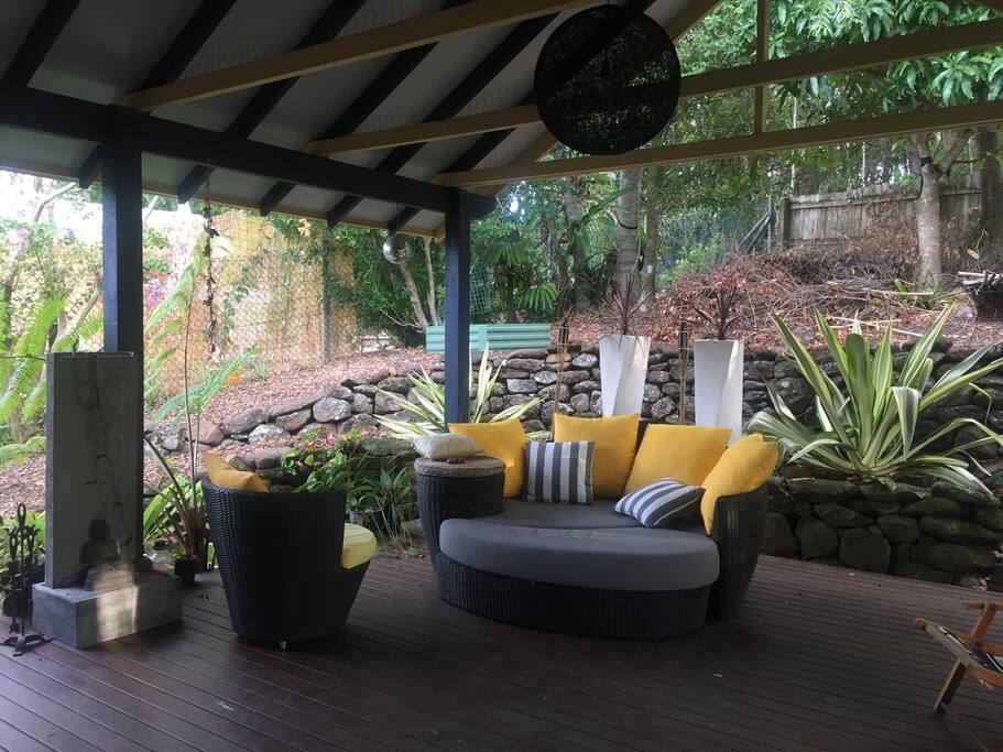 Back deck for use