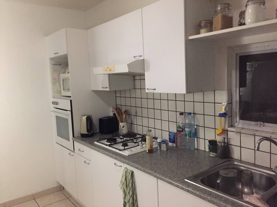 Fully equipped kitchen at your disposal