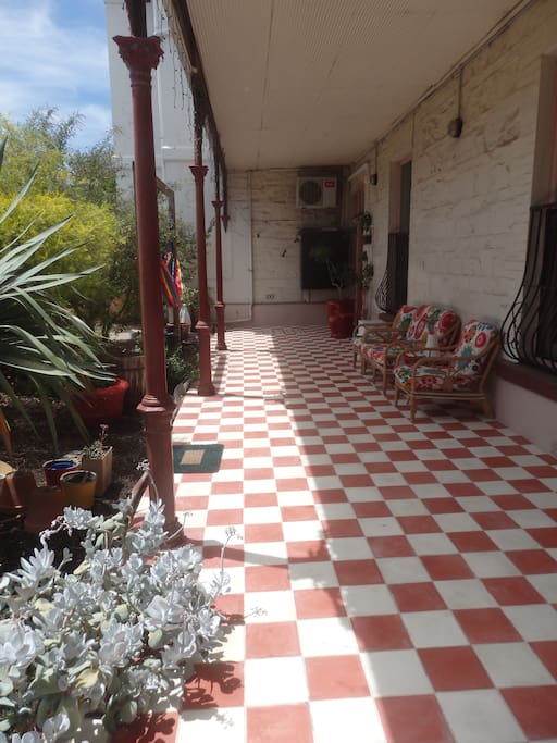 Semaphore House front veranda